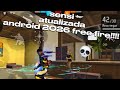 Melhor sensibiladade para android e linhas samsung, atualizado 2026 free fire ☠️👾