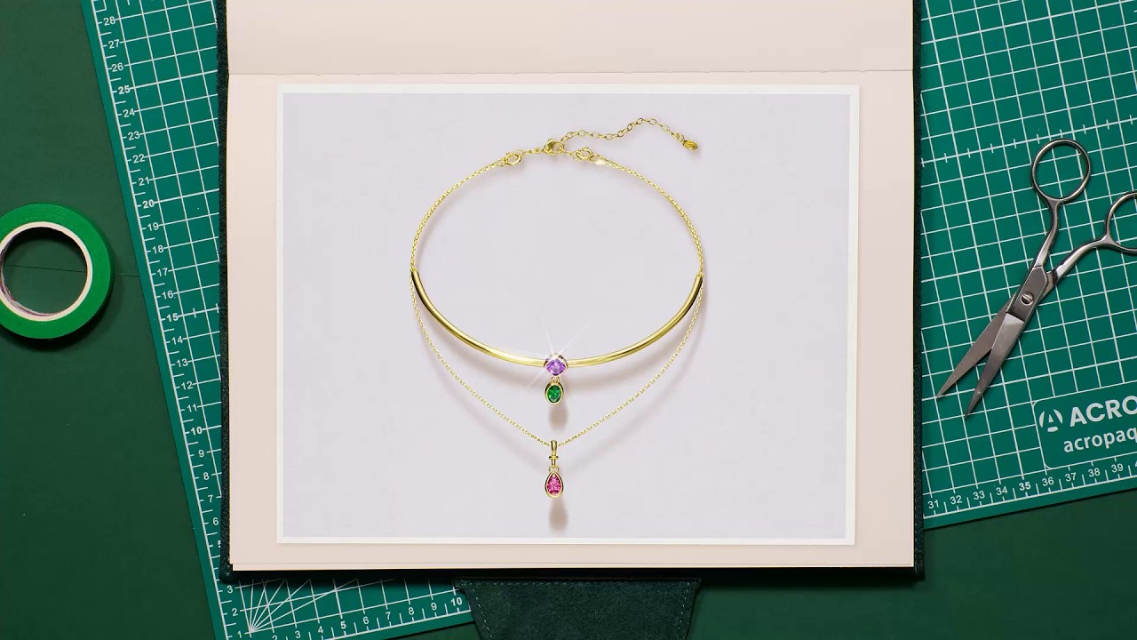 Swarovski Gema Pear Drop Choker | Fall 2026​