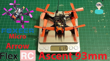 FlexRc Ascent – 93mm FPV Racing Drone Frame Build Video And Maiden Flight