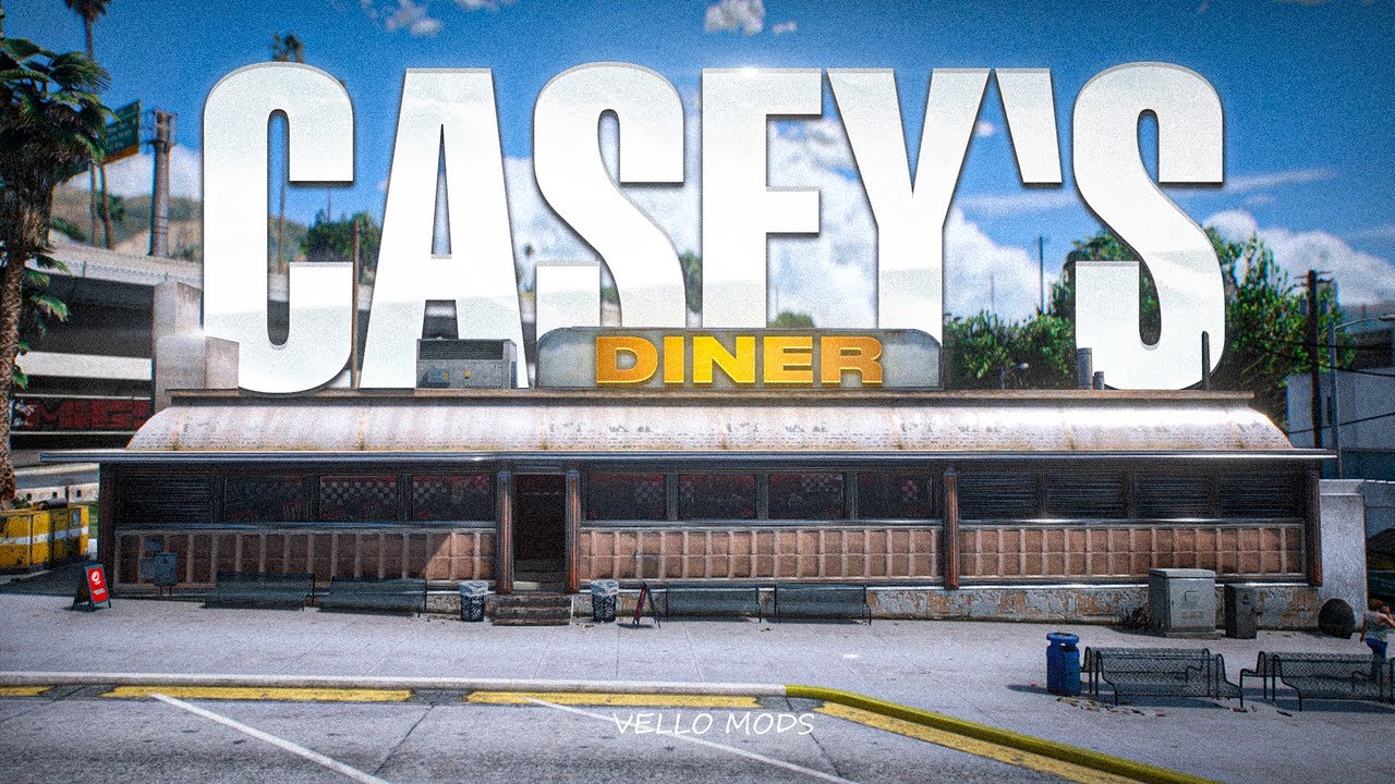 Casey's Diner [FiveM MLO - GTA V Interior] - YouTube