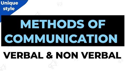 VERBAL & Non Verbal Communication Fybcom Mcom Bms Baf Bbi sybcom sem 3 All board exam