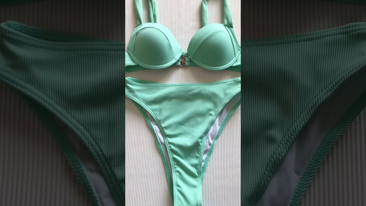 Mint green swimwear 🌿💚 