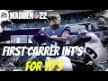 Madden 22 Career Mode: First career Int's in CLUTCH TIME! (DOWN TO THE WIRE)!