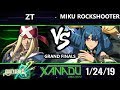 F@X 286 GGXRD2 - Miku RockShooter [L] (Dizzy) Vs. zt (Axl) - Guilty Gear XRD Rev 2 Grand Finals