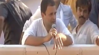 Rahul Gandhi Blames BJP & RSS For Shoe Attack