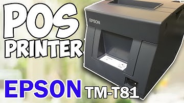 HOW TO INSTALL EPSON TM-T81| EPSON TM-T81| Epson POS TM-T81