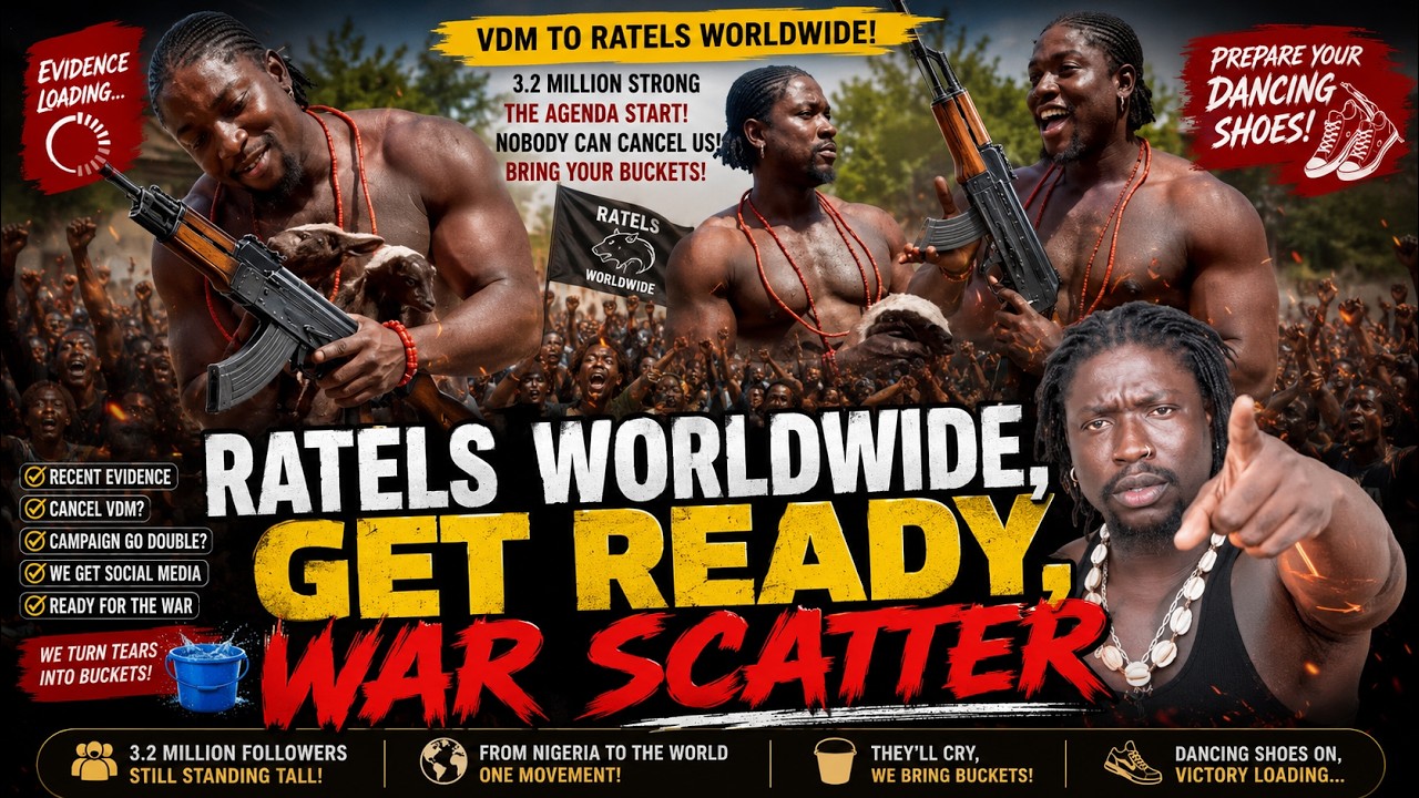 Watch RATELS WORLDWIDE, GET READY! WAR SCATTER 🔥 | VDM New Anthem on YouTube Watch RATELS WORLDWIDE, GET READY! WAR SCATTER 🔥 | VDM New Anthem on YouTube