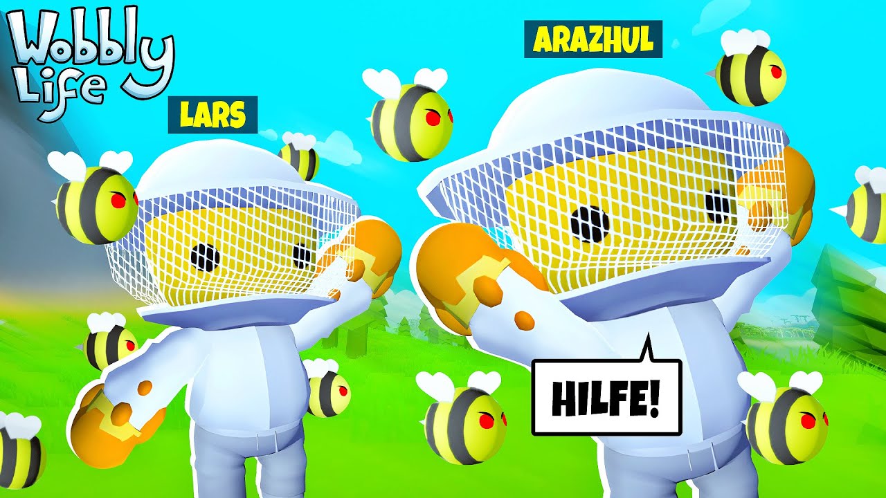 KILLERBIENEN GREIFEN UNS AN in Wobbly Life!