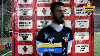 Şampi̇yon Takim Ankara Newcastle Fc Maç Sonu Röportaj
