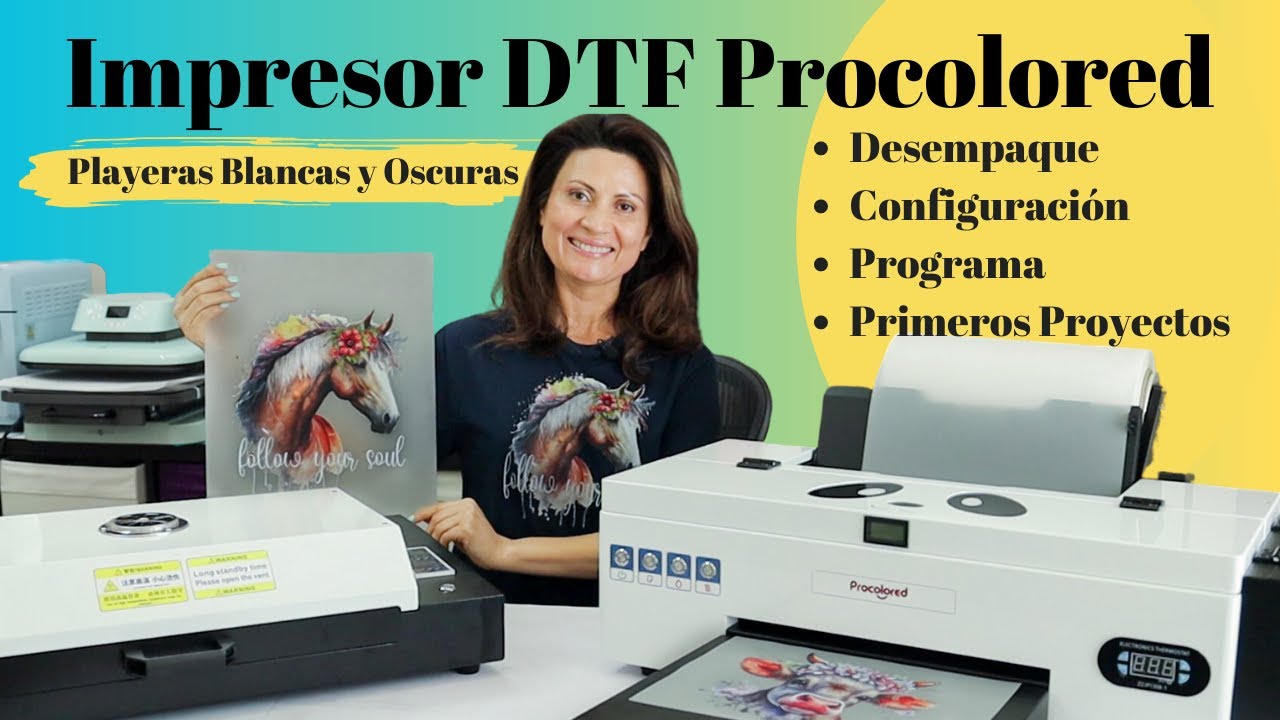 Impresora DTF de 12 de un solo cabezal para impresión directa en pelí –  Procolored