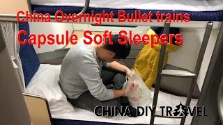 China bullet trains: Capsule soft sleepers screenshot 3