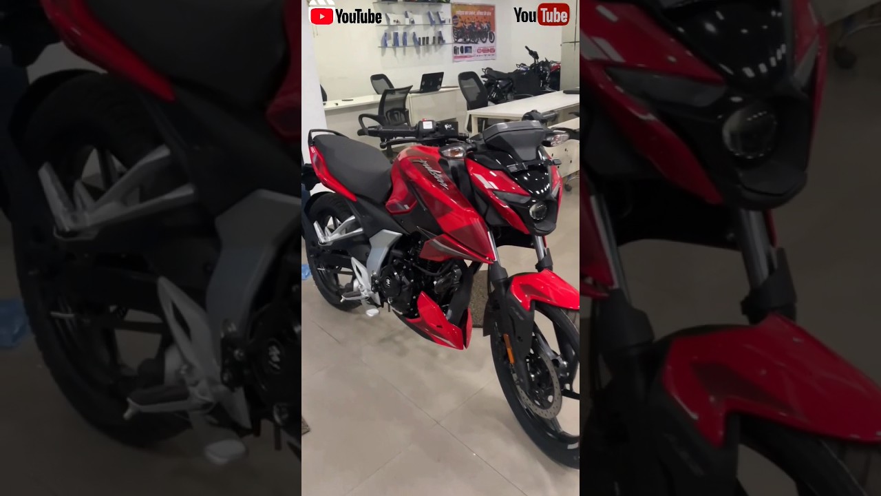 New Bajaj Pulsar NS 150 2026 model latest Red color 