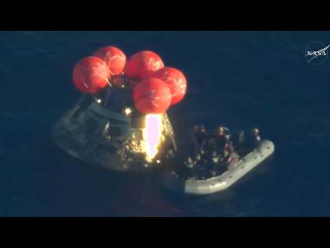 Thumbnail for Artemis II Splashdown ☄️ Astronaut Recovery LIVE