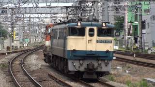 【動画酔い注意】EF65 1121牽引DE10 1073 八王子常駐機送り込み(2012.6.4)