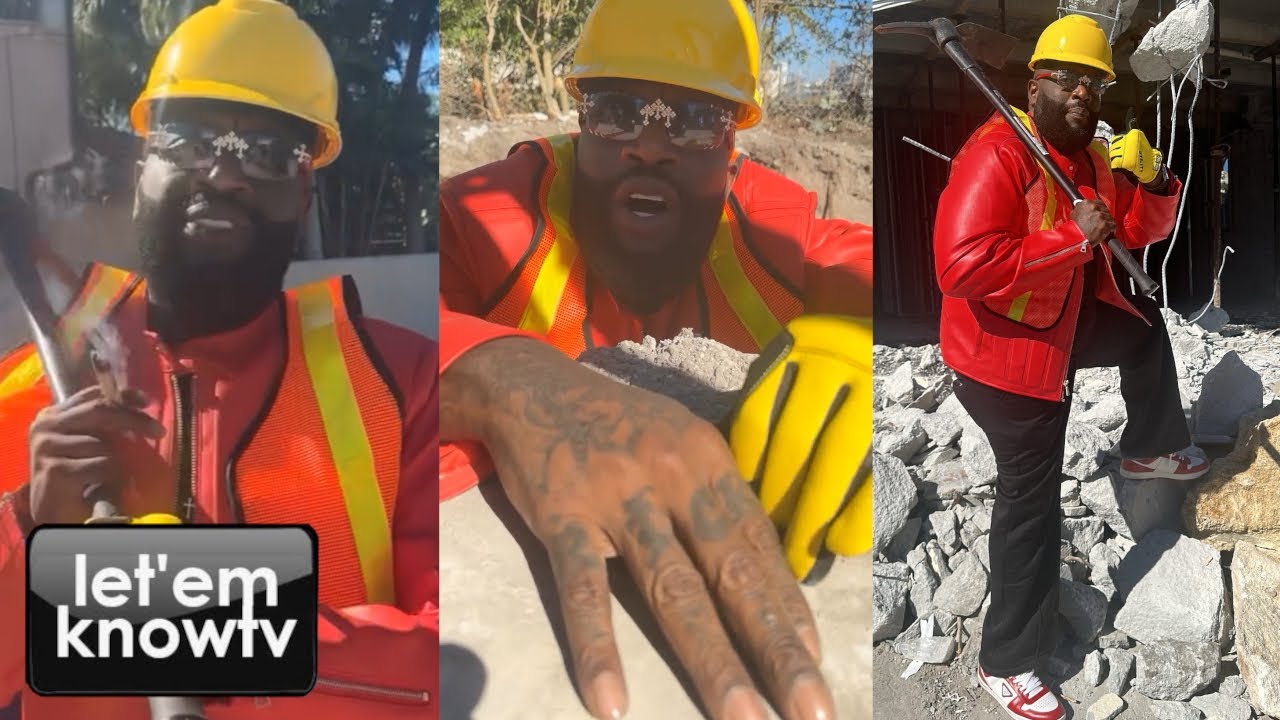 Rick Ross Shows Where He Will Build His Bunker For Doomsday, His Fish