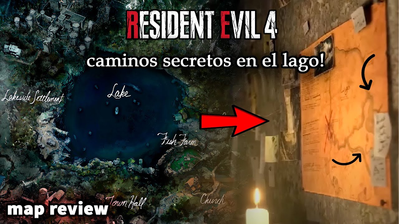 Analizando el mapa de resident evil 4 remake a detalle! - map review ...