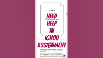 IGNOU ASSIGNMENTS 2025 #ignou #2025 #viral #assignment #trending #shorts #fyp #study #jsbclasses20