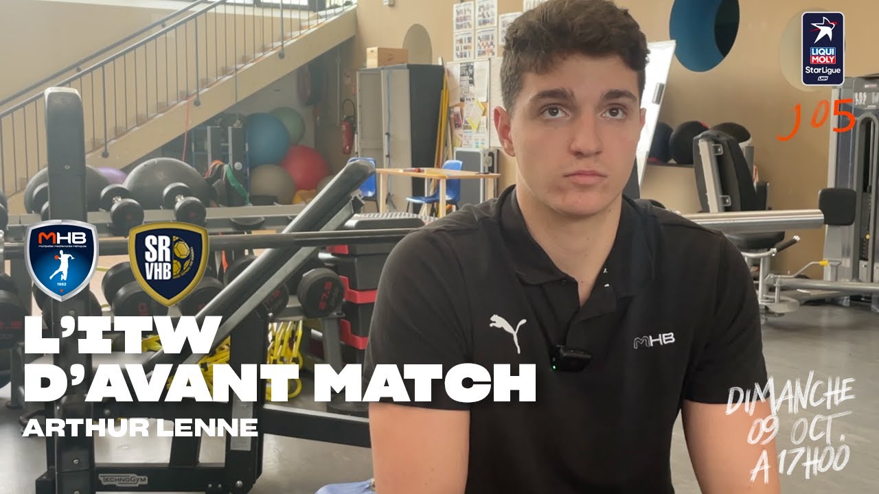 🎥 L&rsquo;ITV D&rsquo;AVANT MATCH – MHB vs ST RAPHAEL avec Arthur LENNE 🔥
