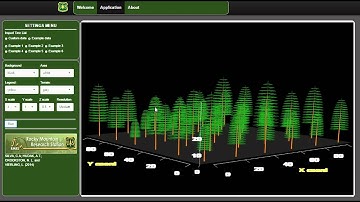Web-LiDAR Forest Inventory: LiDARpine3D application