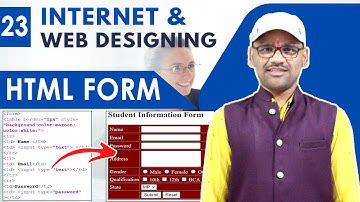 23. Internet and Web Designing Full Course | HTML Tag | HTML Form Tag and HTML Frame tag in Hindi