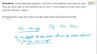 Finding Errors | Advanced Example 216 to 220 |Finding Errors|Spotting Errors |English |TalentSprint