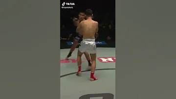 The strongest victory in the battle of the titans mma world