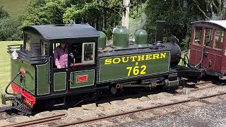 A trip up the Lynton and Barnstable line with locomotive Lyn 4k