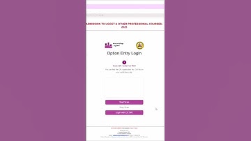 ugcet option entry full video process of option entry #cet #cet2025 #optionentry #ugcet