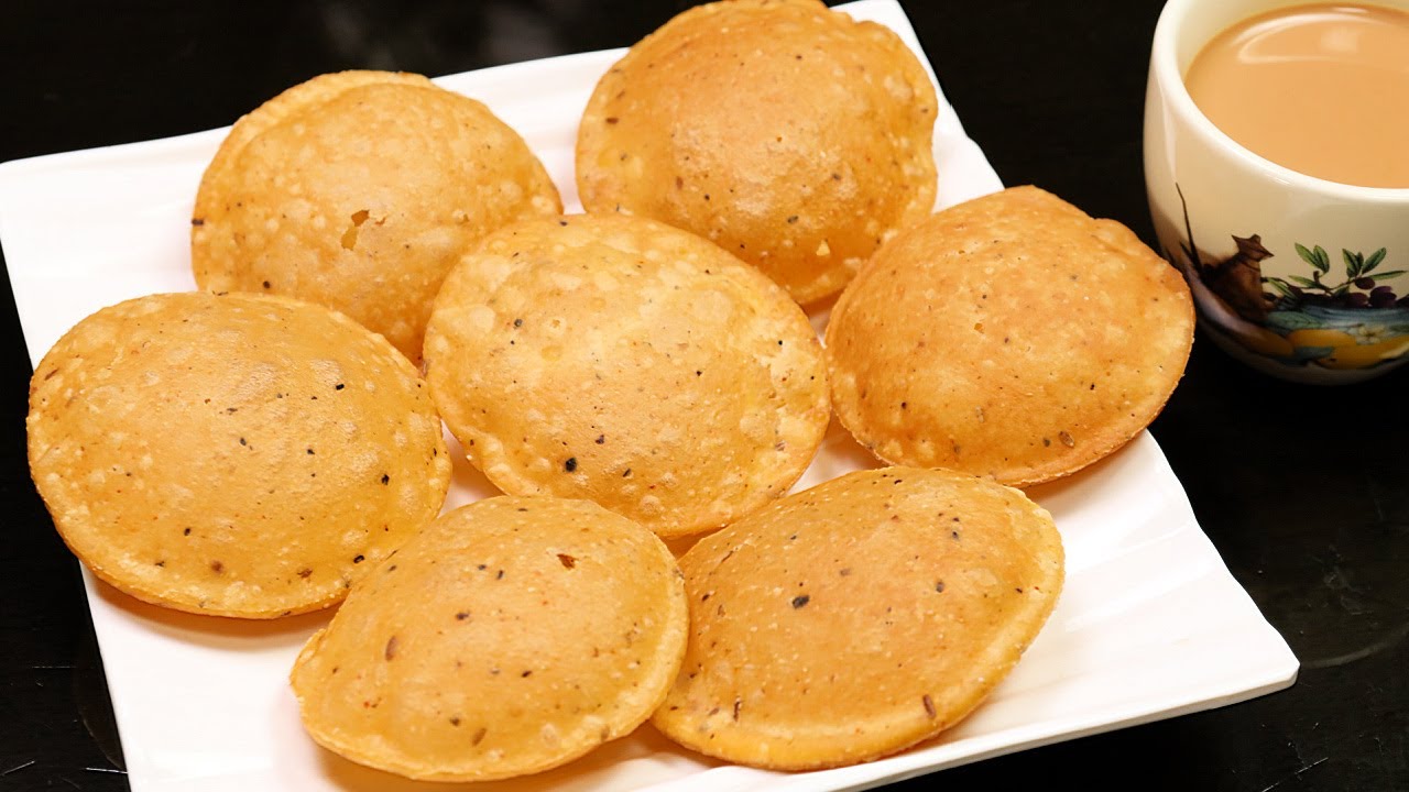 जीरा कालीमिर्च की कुरकुरी पूरी | Cumin Pepper Flavoured Crispy Poori | Poori Recipe | Kabitaskitchen | Kabita Singh | Kabita