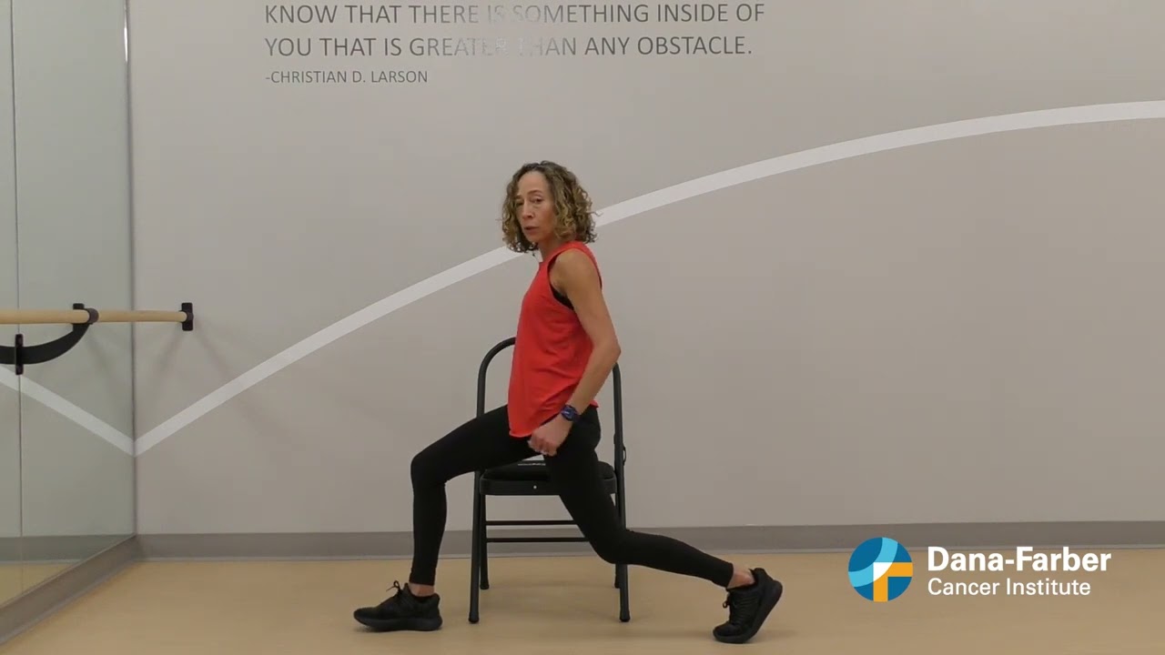 Gentle Chair Stretches (20 min) | Dana-Farber Zakim Center Remote Programming