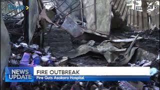 FIRE OUTBREAK - Fire Guts Asokoro Hospital | TRUST TV