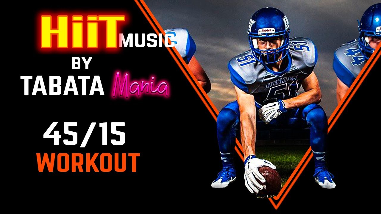 HiiT 45/15 song - с тренером - HiiT workout Music by TABATAMANIA
