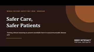 Webinar - Training for Safer Care: A World Patient Safety Day Webinar