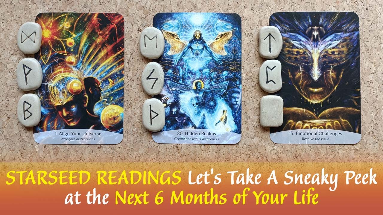 LET'S TAKE A PEEK AT THE NEXT 6 MONTHS OF YOUR LIFE🌠STARSEED READINGS🌠Timeless Pick A Card🌠🤷🏿‍♀️🤷‍♀️