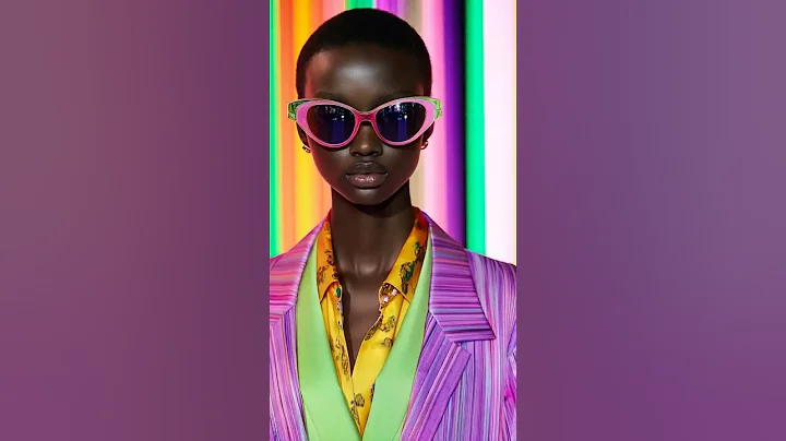 Bold Stripes and Vibrant Colors: The Ultimate Fashion Statement #fashion #vibrant #stripes