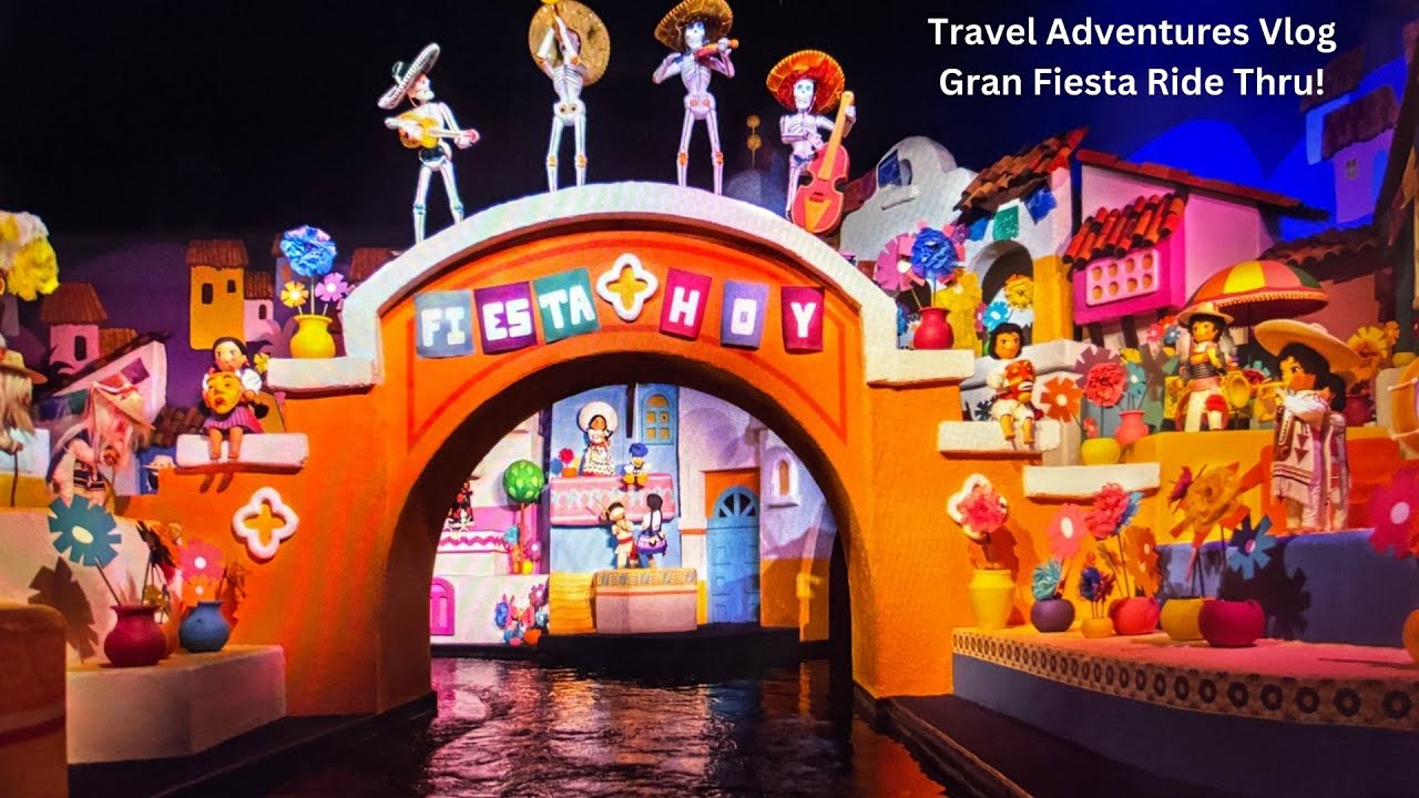 Grand Fiesta Tour Boat Ride featuring the Three Caballeros