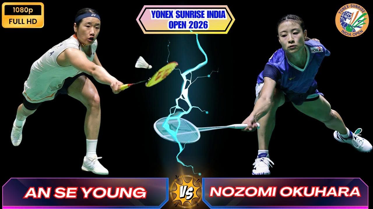 안세영 vs 오쿠하라 노조미 | YONEX-SUNRISE 인도 오픈 2025 여자단식 하이라이트