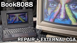 Finding an intermittent fault on the Book8088 & adding external CGA output