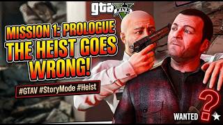 GTA 5 Story Mode Mission 1 Gameplay 🔥 | Prologue Full Mission Hindi | Part 1