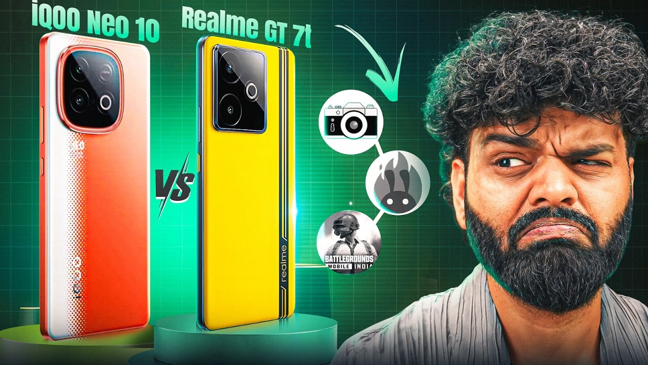 The Epic Battle: iQOO Neo 10 Vs Realme GT 7T⚡Konsa Best?🔥