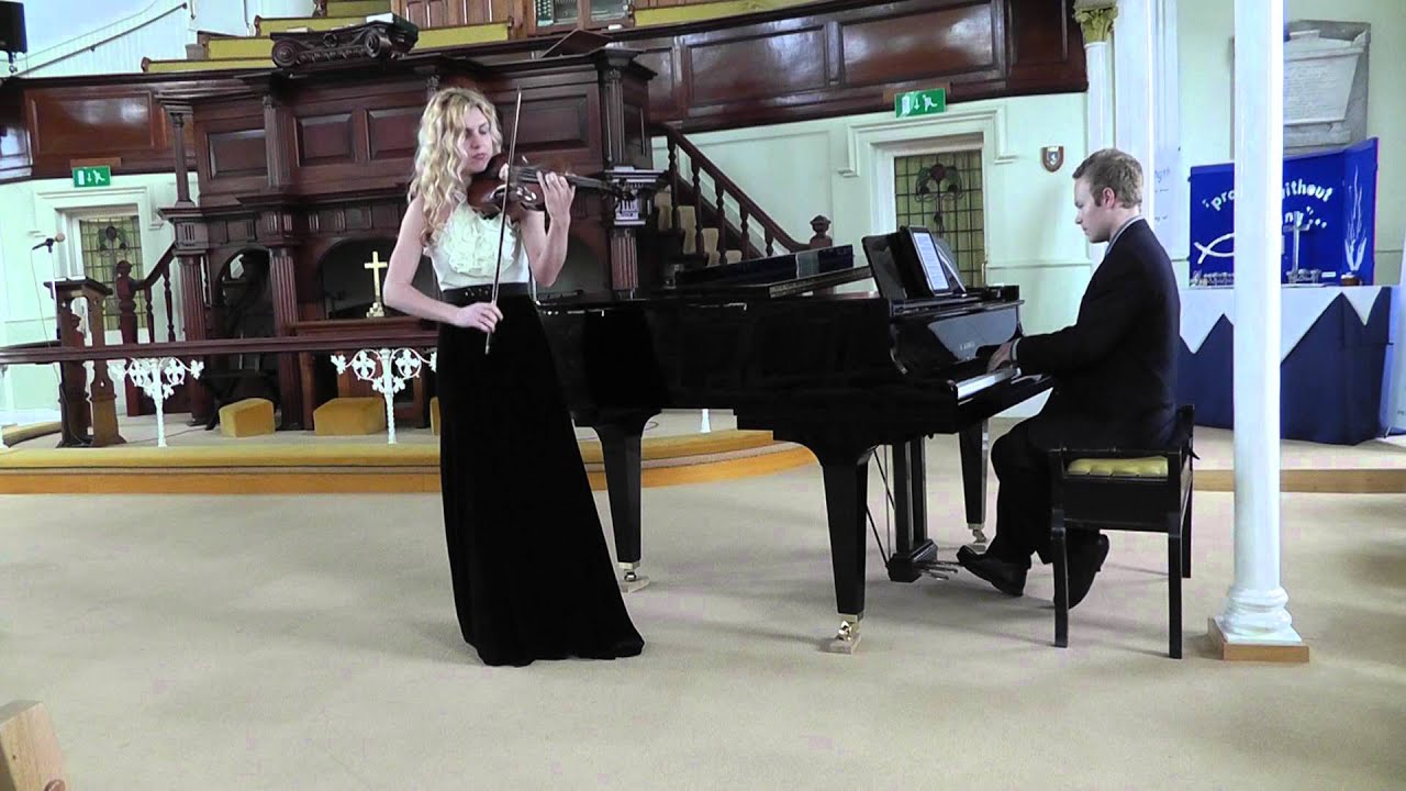 Storm. A. Vivaldi, Four Seasons. violin and piano