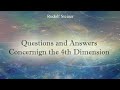 Questions and Answers  Concerning the 4th Dimension by Rudolf Steiner