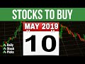 Stocks to buy now for May 10 2019