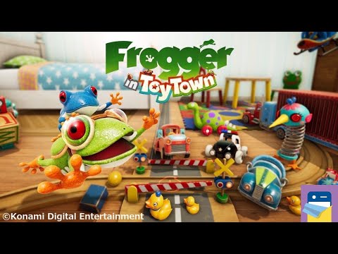 Frogger in Toy Town: Apple Arcade iPad Gameplay (by Konami) - YouTube