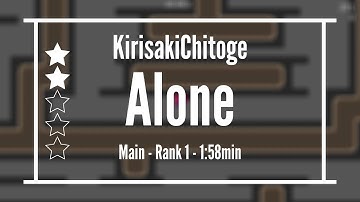 DDraceNetwork Gores (KoG) | Alone | KirisakiChitoge | Rank 1 | Main | Teeworlds Gores | KoG