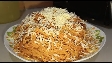 Algoritma Memasak Spaghetti Bolognese