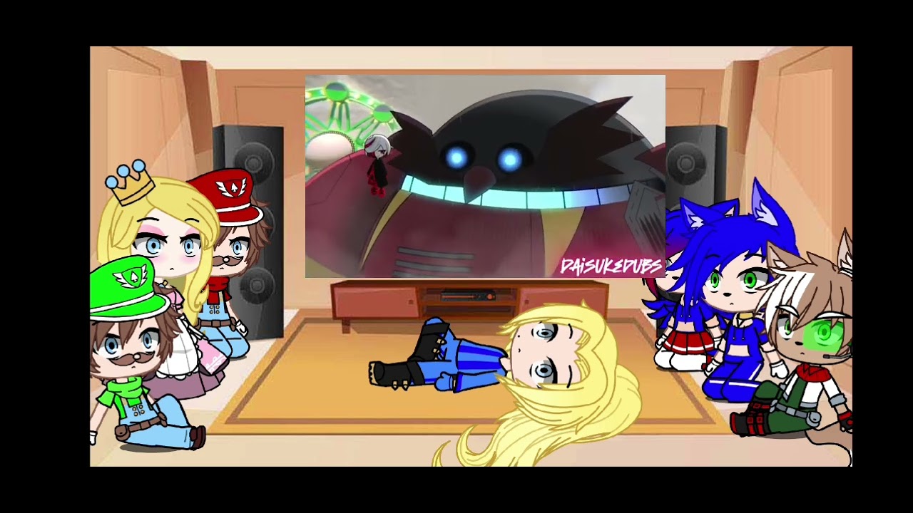 Los smashers y yo reaccionamos a Bowser vs Eggman Death Battle