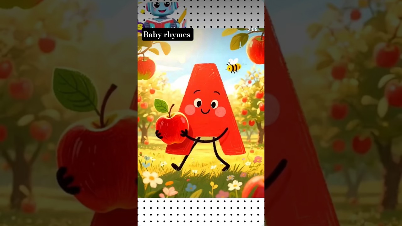 baby learning A to Z 