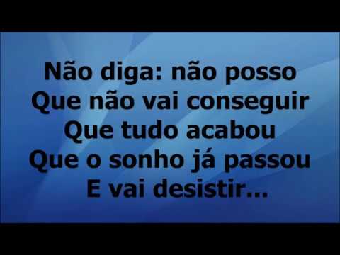 Vencer É Preciso Daniel e Samuel voz e letra