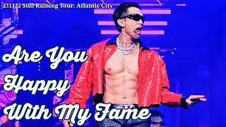 [8K] 비(Rain/ 정지훈) - 내가 유명해지니 좋니(Are You Happy With My Fame)｜231122 Still Raining Tour: Atlantic City